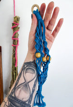 Load image into Gallery viewer, Mini Macrame Rear View Plant Hanger
