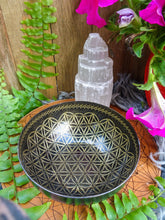 Load image into Gallery viewer, Flower of Life Offering Bowl