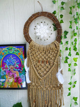 Load image into Gallery viewer, Boho Macrame Dream Catcher