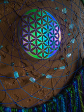 Load image into Gallery viewer, XL~18” Athena Inspired Flower of Life Dream Catcher